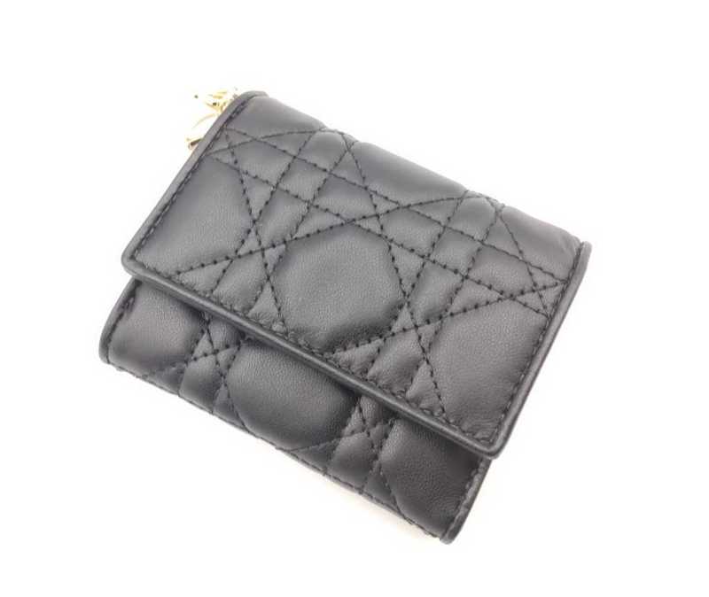 ディオール　買取　レディディオール　ロータスウォレット