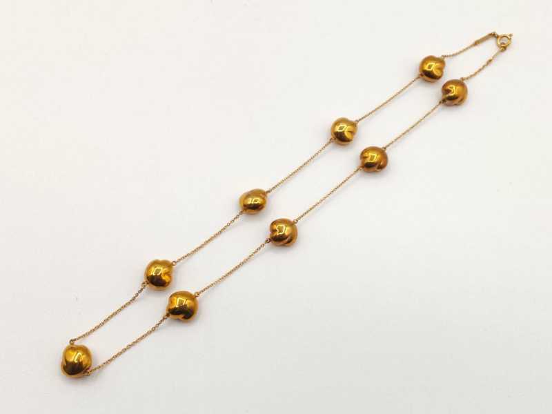 ティファニー買取 ステーションネックレス 750