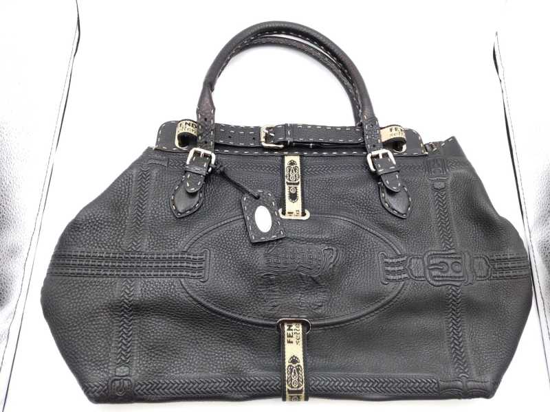 フェンディフェンディ FENDI セレリア ヴィラボルゲーゼ トートバッグ 