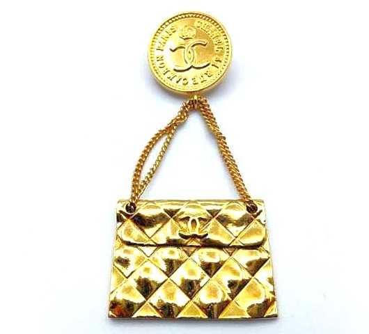 シャネル買取　マトラッセブローチ　GP