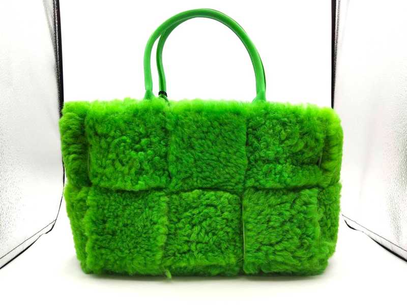 ボッテガヴェネタ買取 アルコトートバッグ ボアグリーン 652867