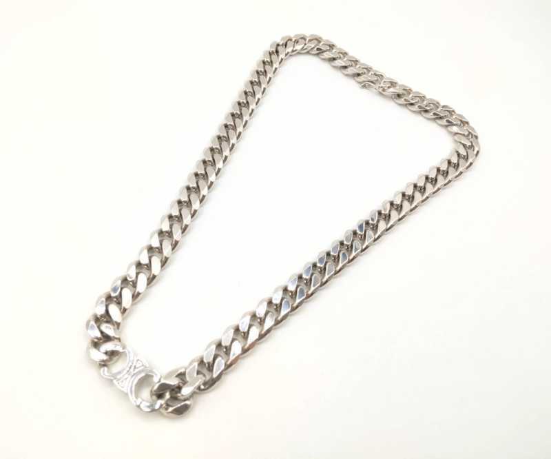 セリーヌ　買取　 トリオンフ グルメット ネックレス 　	