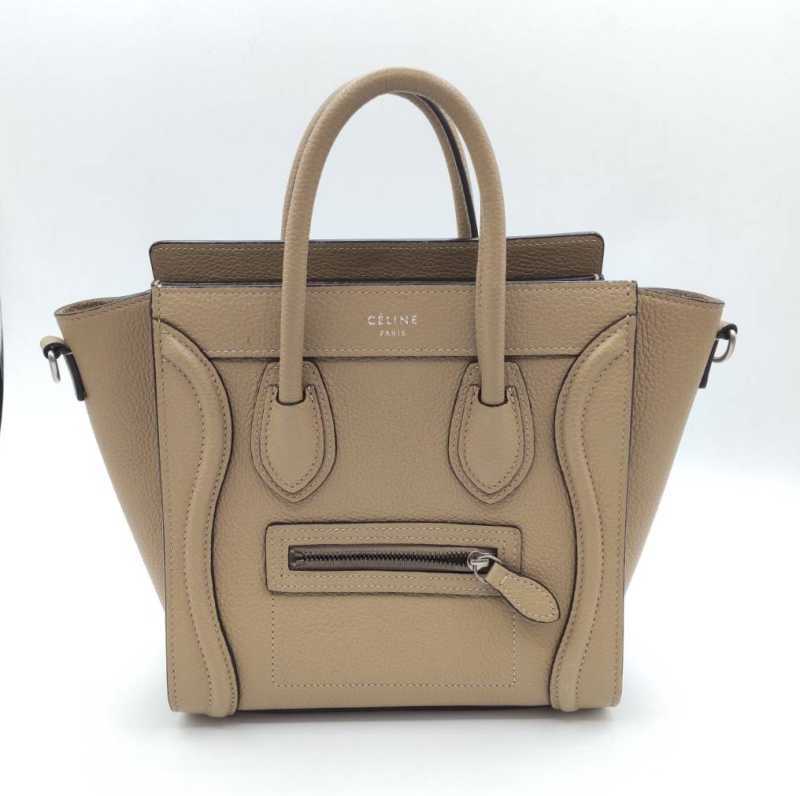 セリーヌ　買取　ラゲージ　ナノショッパー　