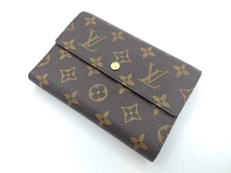 ルイヴィトン買取 ポルトトレゾールエテュイパピエ モノグラム