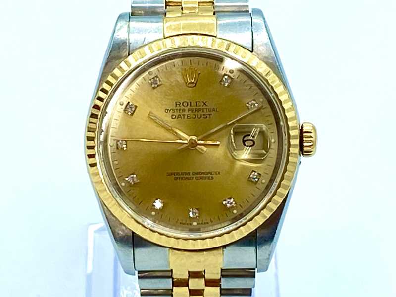 ロレックス買取 デイトジャスト Ref.16233G S番