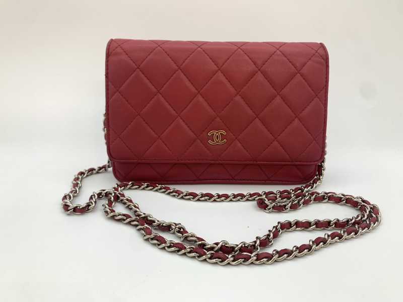 シャネル買取 チェーンウォレット A33814