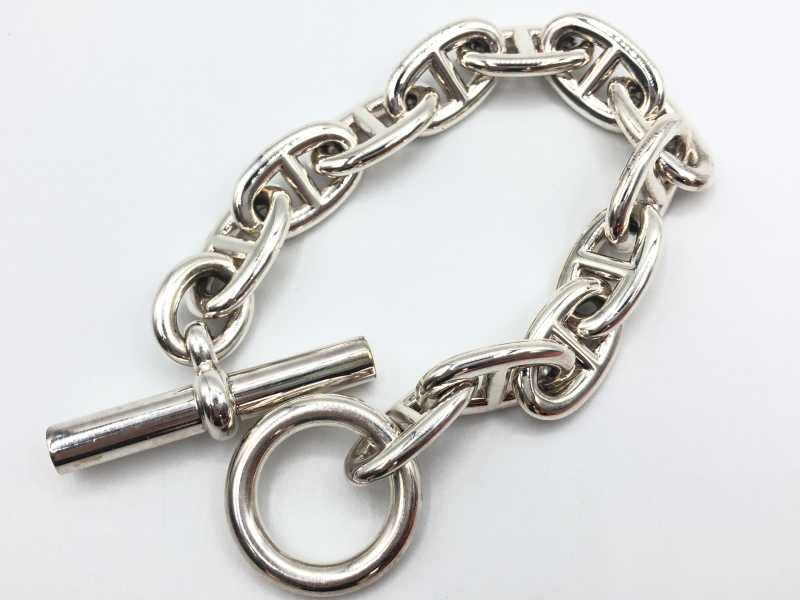 エルメス買取 シェーヌダンクルブレスレットTGM