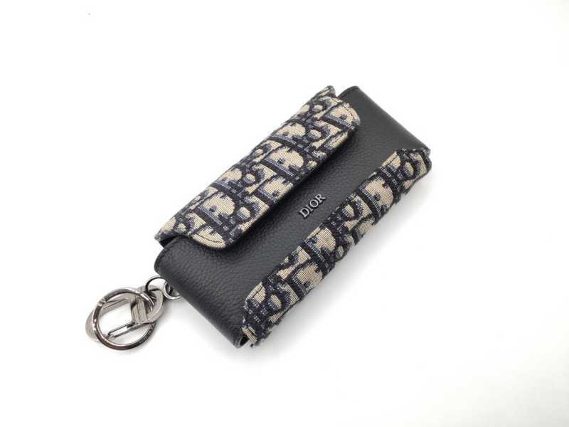 ディオール　買取　眼鏡ケース　オブリーク/ネイビー	