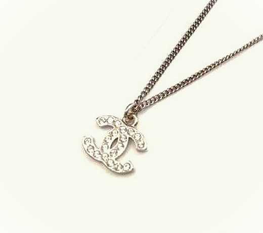 シャネル買取　ココマークラインストーンネックレス