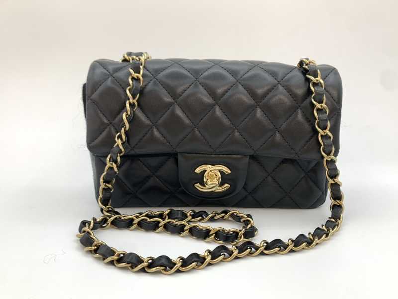 【シャネル】CHANEL ミニ フラップバッグ 新作CHANEL☆ミニフラップ トップハンドル付 超希少 直営店1点