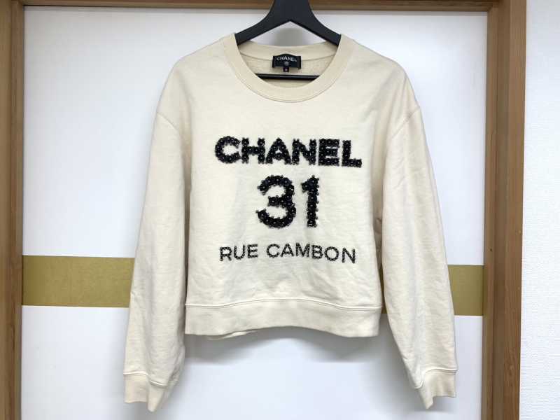 シャネル買取 カメリアトレーナー P64788