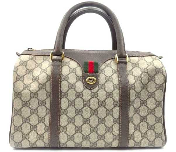 グッチ買取　ミニボストンバッグ　シェリーライン