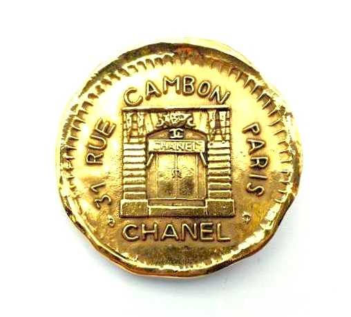 シャネル買取　コインブローチ　