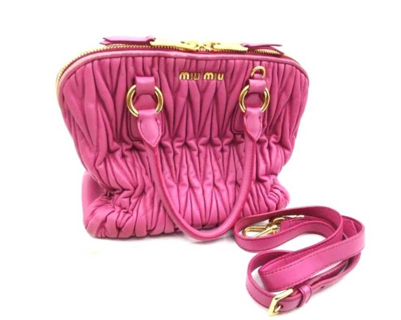 ミュウミュウ買取 マテラッセ 2WAYバッグ