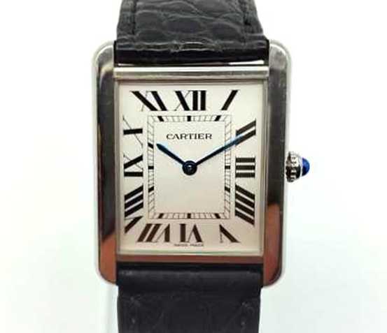カルティエ買取　タンクソロLM　W1018355