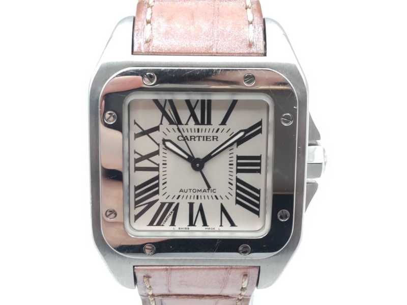 カルティエ　買取　サントス100 MM　W20126X8