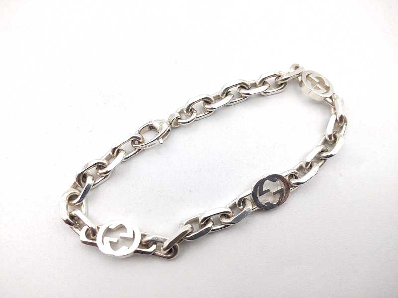 グッチ買取 インターロッキングGブレスレット