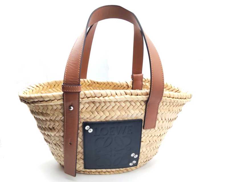 ロエベ買取 ラフィア トートバッグ