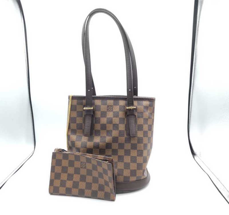 ルイヴィトン　買取　バケットPM　ダミエ　N42240
