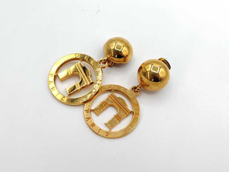 セリーヌ　買取　イヤリング　GP