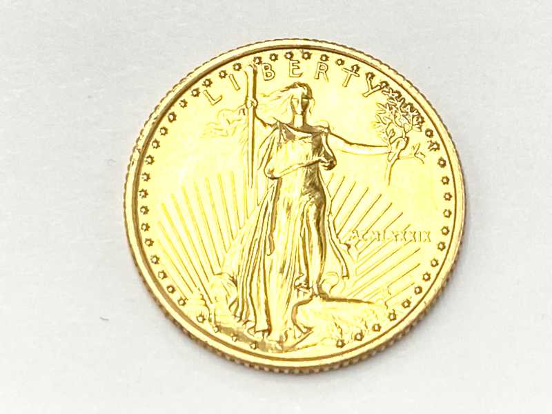 金買取 K22 アメリカ 1/4oz イーグル金貨 10ドル 8.4g
