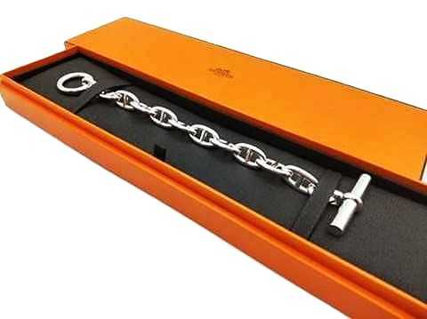 エルメス買取 SV925 シェーヌダンクルGM