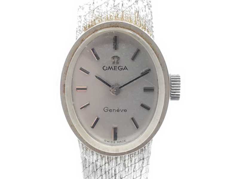 オメガ　買取　レディース手巻き時計