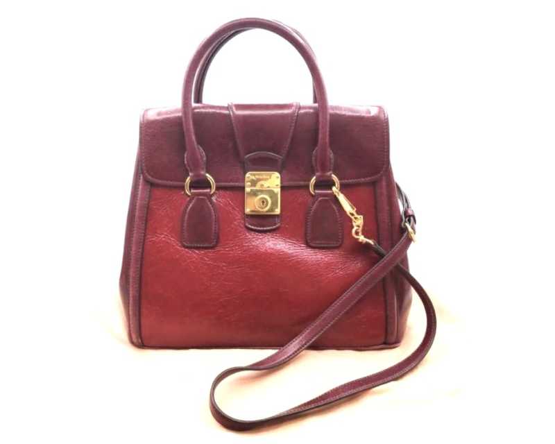 ミュウミュウ買取 マドラス 2WAYバッグ