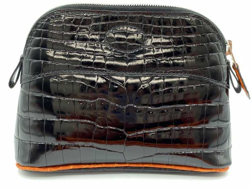 エルメス買取 ボリードポーチ ニロティカス □H刻