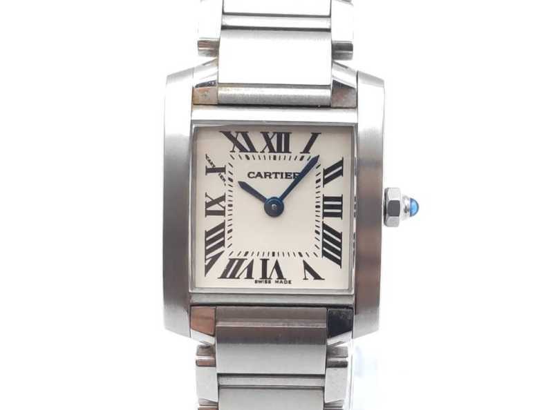 カルティエ　買取　タンクフランセーズ　SS　W51008Q3 