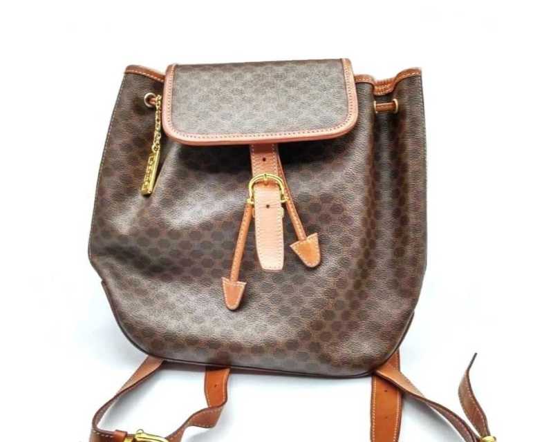 セリーヌ買取 マカダム柄 リュック