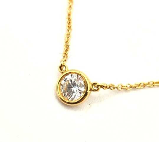 ティファニー買取　バイザヤードネックレス　750