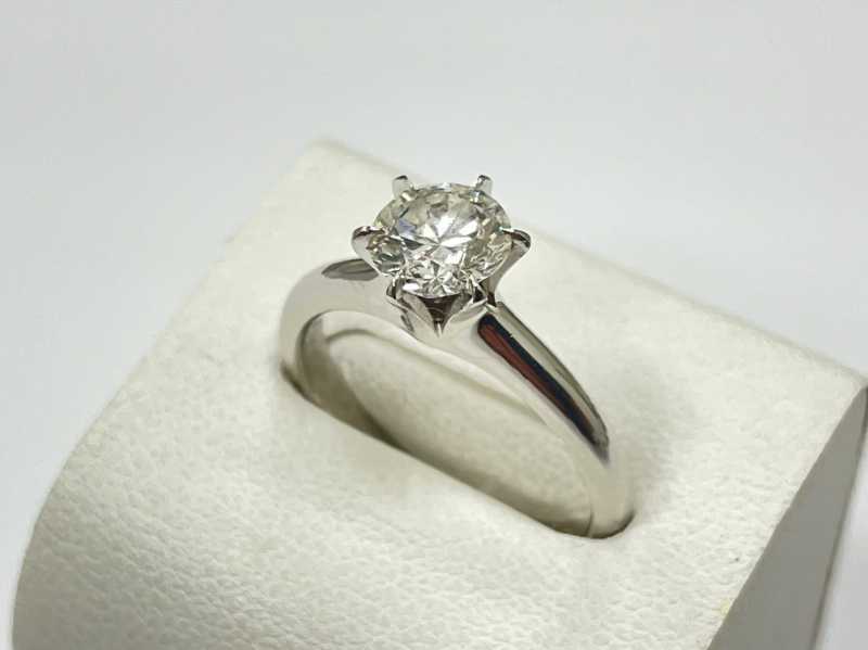 ダイヤモンド買取 プラチナリング 1ct