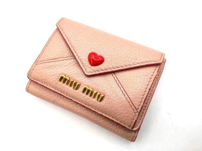 ミュウミュウ買取 コンパクトウォレット