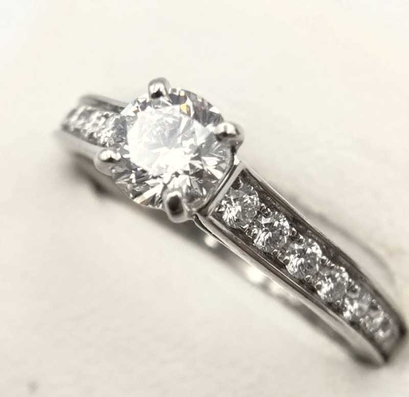 カルティエ買取　ソリテール1895　ハーフエタニティダイヤリング