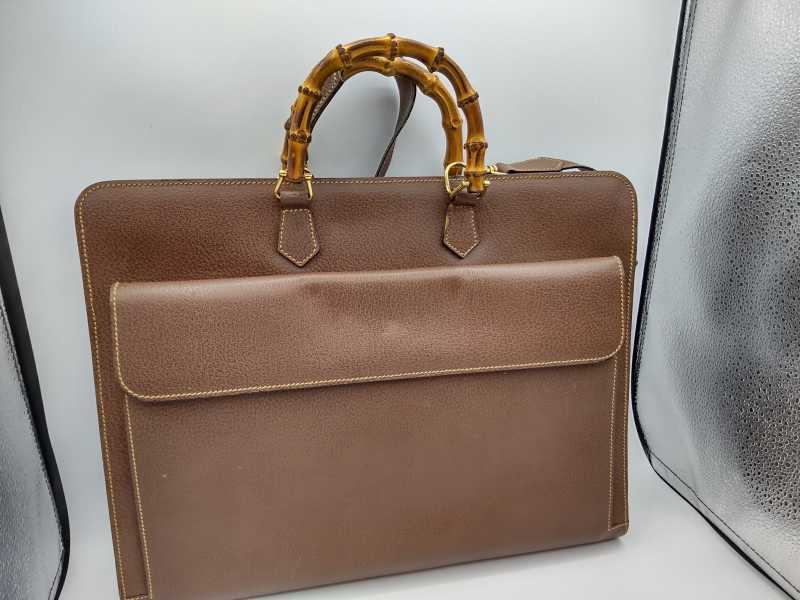 グッチ買取 バンブービジネスバッグ