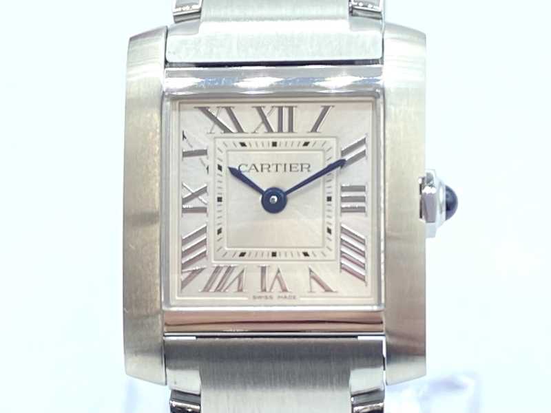 カルティエ買取 タンク フランセーズ ウォッチ WSTA0065