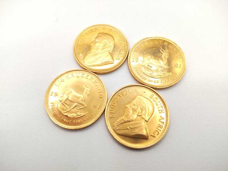 金買取 クルーガーランド金貨 K22