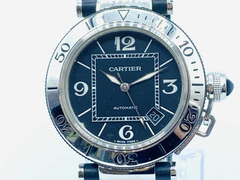 カルティエ買取 パシャ シータイマー W31077U2