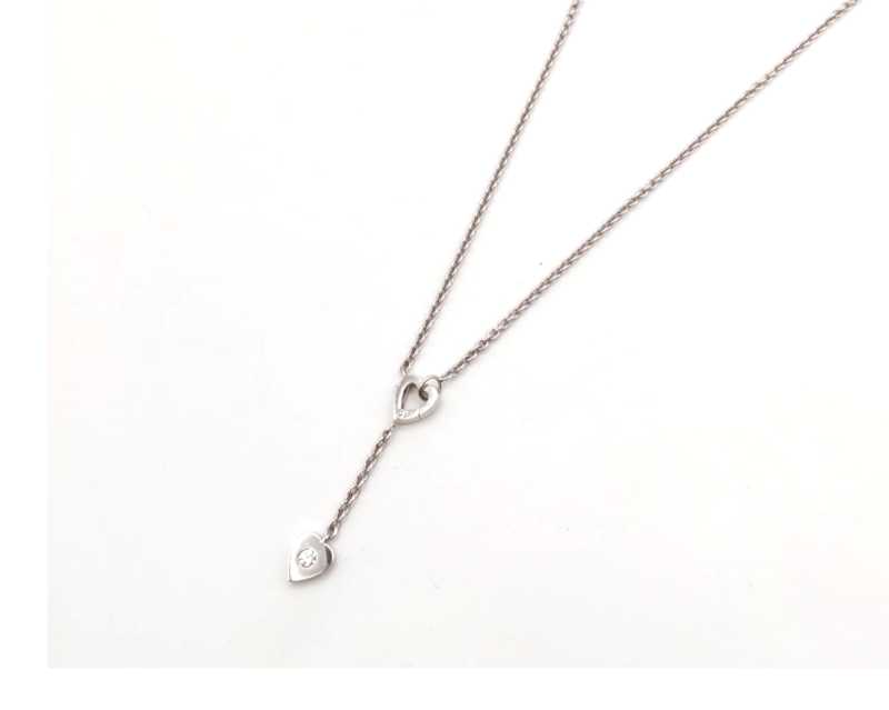 カルティエ買取 モナムール ハート ネックレス