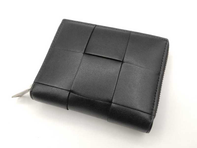 ボッテガヴェネタ買取 ラウンドジップウォレット マキシイントレチャート
