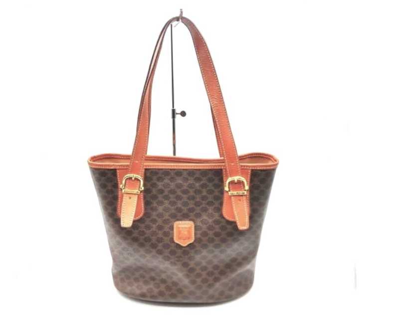 セリーヌ買取 マカダム柄 トートバッグ