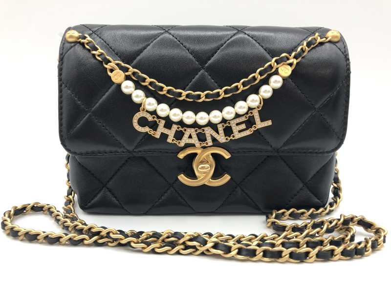 シャネル買取 ミニマトラッセ チェーンバッグ