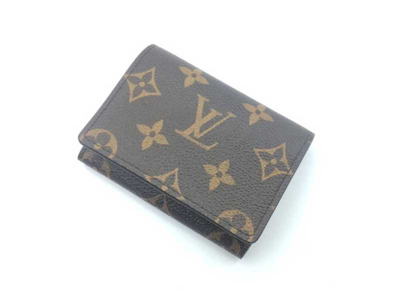 ルイヴィトン　買取　アンヴェロップ･カルト ドゥ ヴィジット モノグラム　M63801