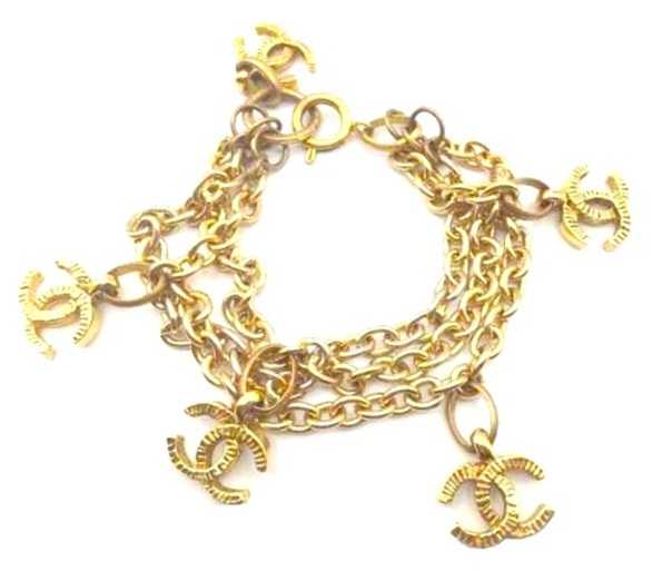 シャネル買取　ココマークチェーンブレスレット　93P