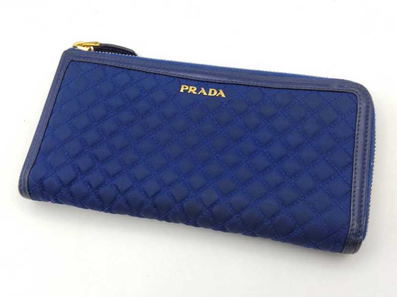 プラダ買取 L字ファスナー長財布