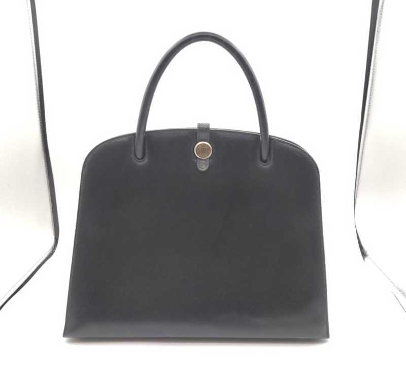 エルメス　買取　ダルヴィ　ボックスカーフ/ブラック