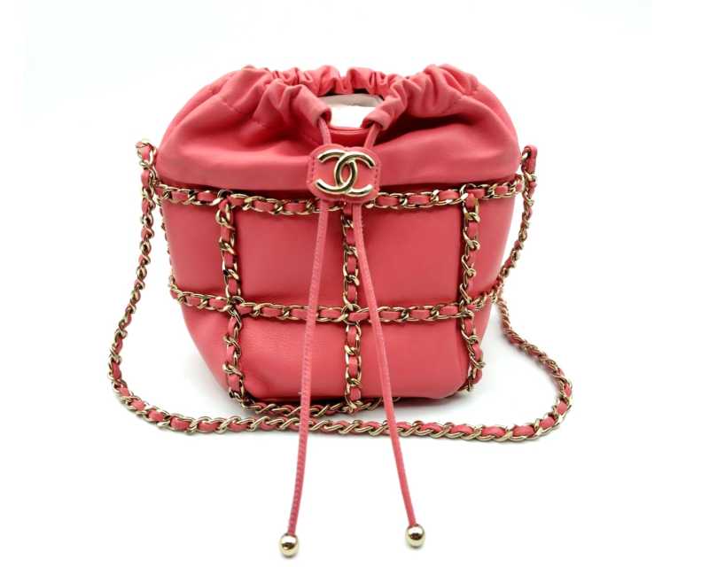 シャネル買取 巾着 チェーンショルダーバッグ