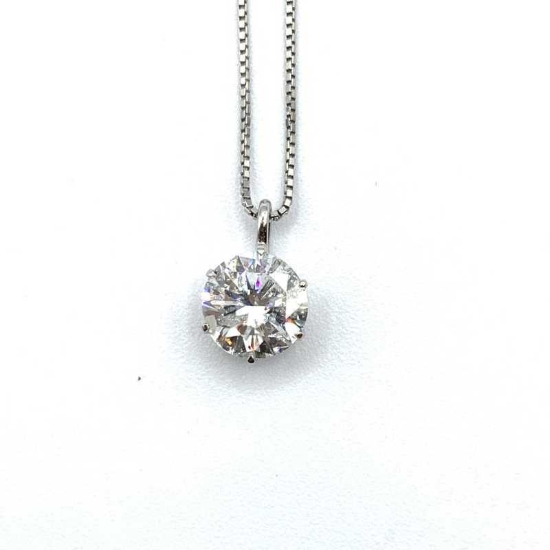 ダイヤモンド買取 ネックレス プラチナ 2ct