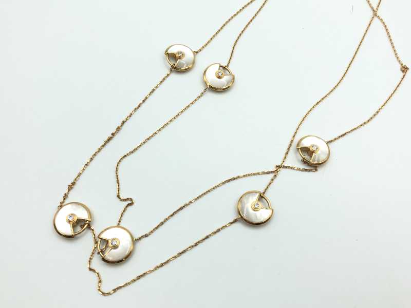 カルティエ買取 アミュレット ネックレス
